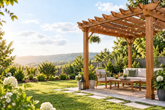 20 Freestanding Pergola Ideas for Any Yard